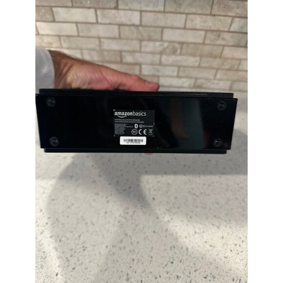 AmazonBasics Portable Bluetooth Speaker System - Black - Picture 3 of 4